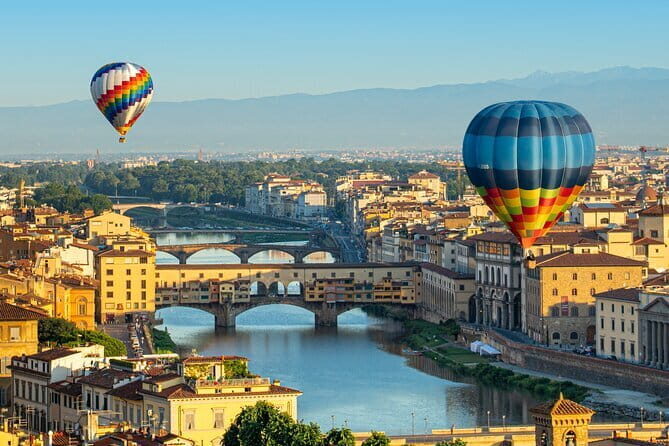 Hot Air Balloon flight in Florence - The One-Hour Flight: Arno River, Brunelleschi’s Dome, and Tuscan Hills