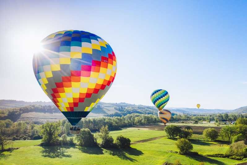 Hot Air Balloon, Pienza, Montalcino, Val D'orcia - Safety, insurance, and the VIP balloon details that calm you down