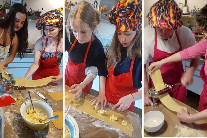 Intimate and authentic Pasta Lesson & Chianti wine. Free parking - A home kitchen in Scandicci, not a factory-tour in town