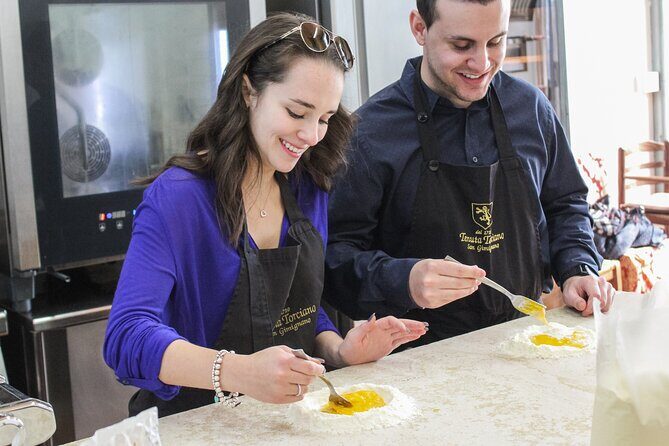 Italian Cooking Class and Wine Tasting in Tuscany - Chef energy matters: Monica, Tina/Valentina, and Antonio in the real world