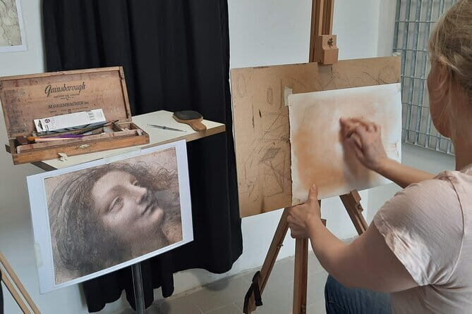 Leonardian Drawings & art workshop in Florence - Leonardian Drawing: Sanguine, Sepia, or Charcoal