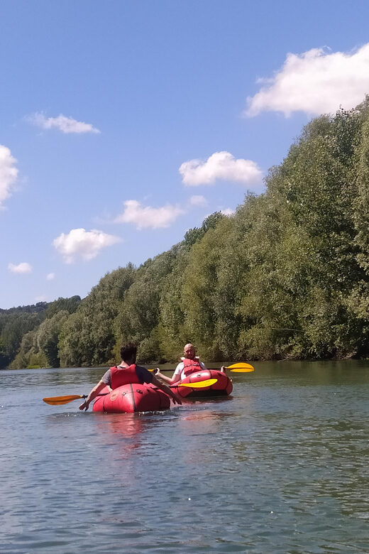 Lucca: escursione soft in Canoe - The end of the route: how you get back to where you started