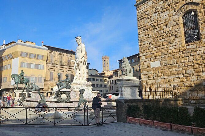 Michelangelo’s David & Medici Treasures Accademia Gallery Tour - Piazza della Repubblica: Roman Forum origins and the Arcone