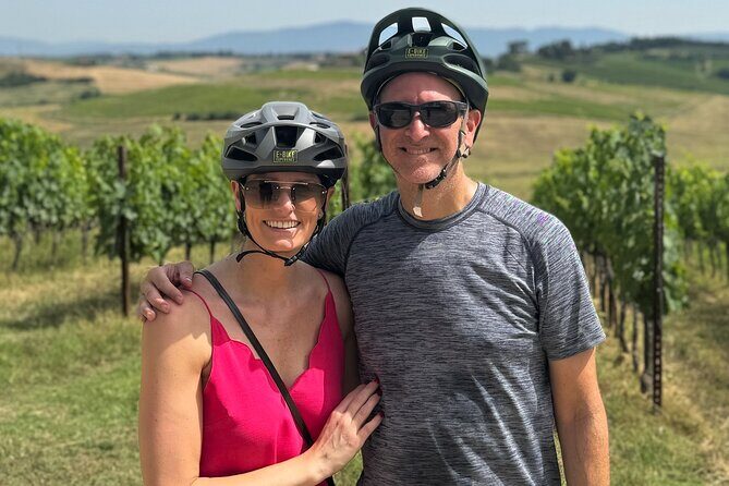 MONTALCINO Private E-Bike & Brunello Winery Experience - Colsereno winery time in Montalcino: Rosso and Brunello, not just a pour