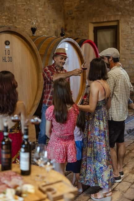 MONTALCINO : Wine Tasting with Tuscan Cold Cuts and Cheese - Tasting Wine Straight From the Barrel: The Moment That Feels Different
