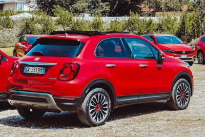 New Fiat 500X (SUV) Rental (all day) - Florence Landmarks: Michelangelo, Ponte Vecchio, Pitti, and Boboli