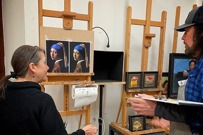 Oil Painting Class in Florence - Materials, color mixing, and chiaroscuro: the parts that make skin tones look real