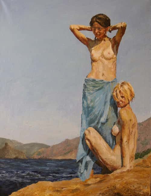 Palette Knife Painting Class Florence - Materials, Food, and What’s Actually Included in the $182