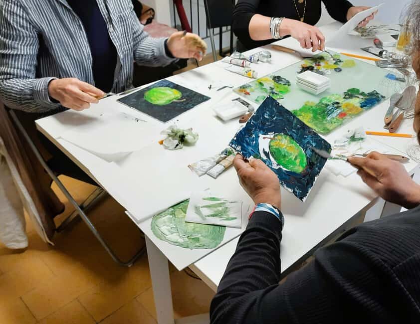 Palette Knife Painting Class Florence - Timing and How to Choose Your Class Slot