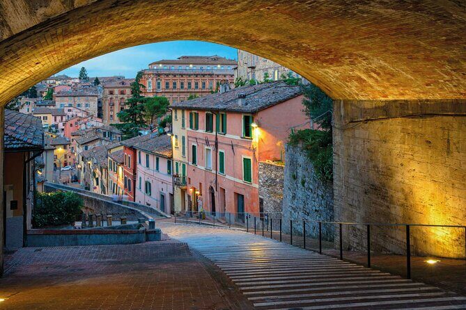 Perugia Walking Tour with Audio and Written Guide by a local - Pozzo Etrusco under Palazzo Sorbello: plan for the one paid stop