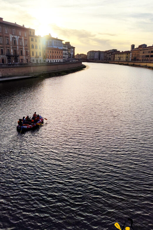 Pisa: rafting tour with aperitif - Where you meet: Rgt Logistico Fulgore (and why the start matters)