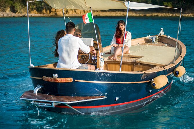 Private Boat Excursion with Lunch or Aperitif to the Calette di Scarlino - Cala Martina: The Wildest Cove for Views and Snorkelling