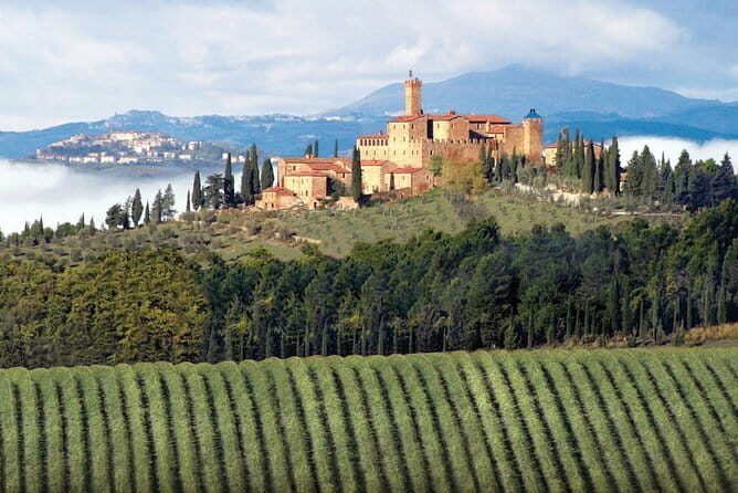 PRIVATE Full-Day Brunello Wine experience from Florence - Montalcino town hour: medieval streets, steep views, and Brunello context