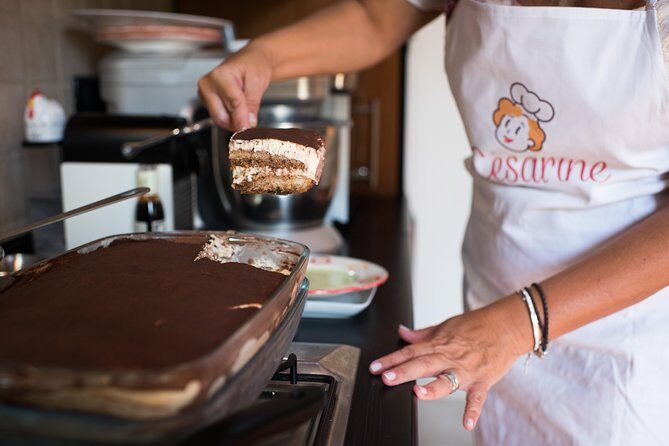 Private Pasta & Tiramisu Class at a Cesarina's home with tasting: San Gimignano - The Pasta Lesson: Dough, Rolling, and Porcini and Ricotta Ravioli