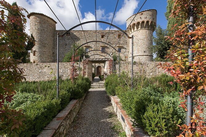 Private Tour and Wine Tasting at Castle-Wineries in Chianti from Florence - Barberino Val d’Elsa: castle grounds, underground cellars, and four wines