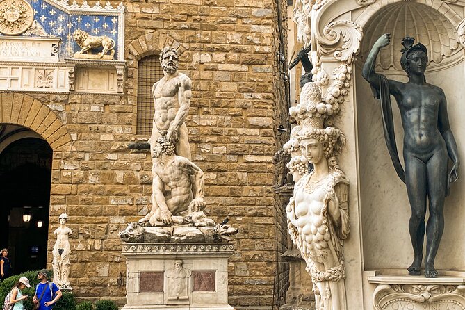 Private WALKING Tour and ACCADEMIA Gallery in Florence Italy - Orsanmichele: the church with a past as a market (and sculpture clues)