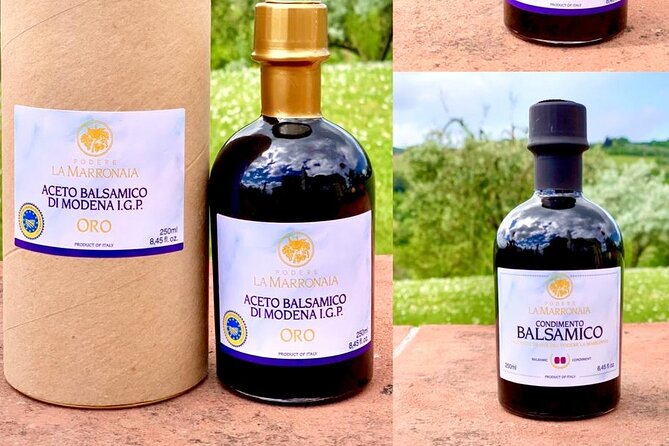 Private Wine, Evo Oil, Balsamic Vinegar Experience & Meal - Setting and Comfort: Road Noise, Seating, and Insects