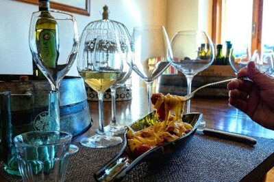 Private Wine & Evo Oil Tasting with Tuscan Meal - Podere La Marronaia: where the tasting turns into lunch