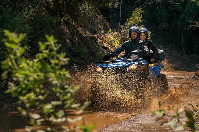 Quad excursion in the Maremma with barbecue in the woods - Helmets, Balaclavas, and the Real-Life Driving Part