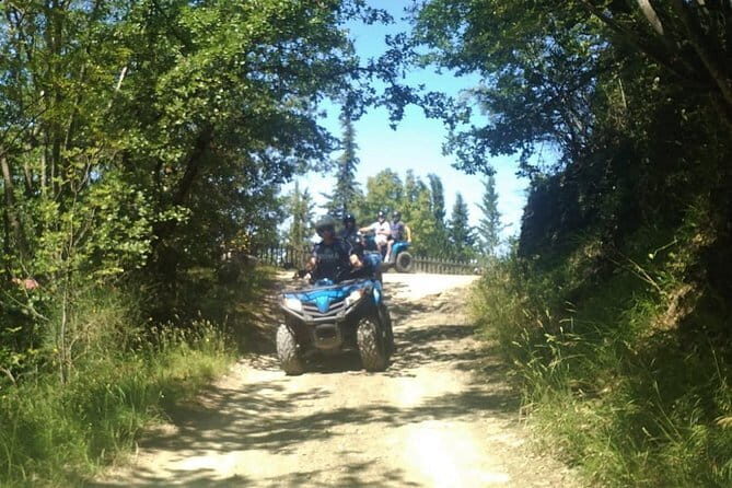 Quad Tour ATV Adventure in Chianti. Lunch and Wine Tasting - Piazza Matteotti in Greve in Chianti: arcades and artisan shops