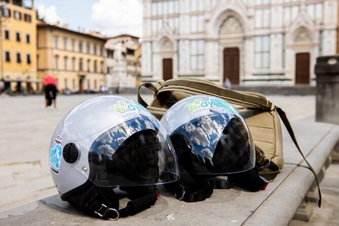 Rent your Electric Vespa 45 in Florence for 8 hours - Entering at Borgo Ognissanti and Getting Your Scooter-Brain Online