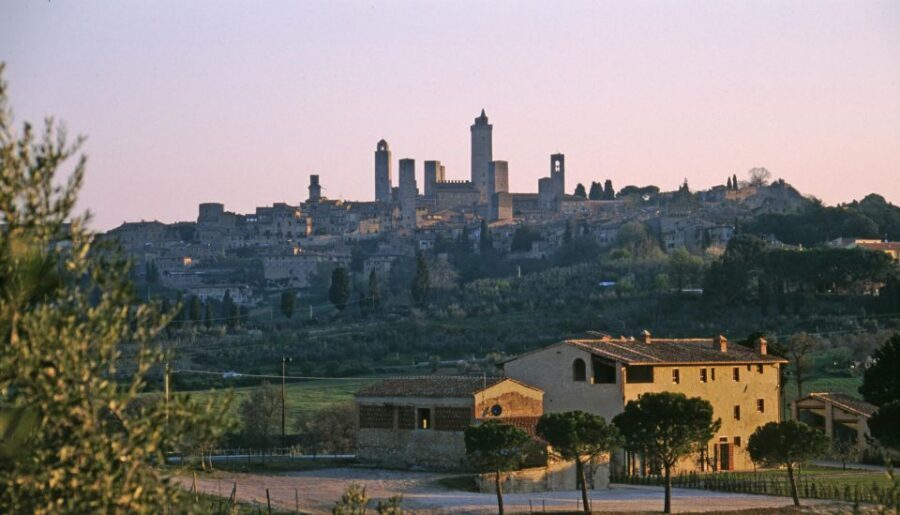 SAN GIMIGNANO: DEGUSTAZIONE CON VISTA SULLE TORRI - What’s served: 5 wines, EVO oil, bruschetta, pecorino, salumi