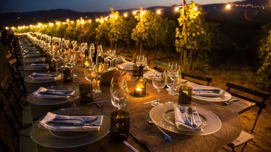 San Gimignano: Romantic Vineyard Dinner - Photo Time in the Gardens and Vineyards: The Part You Can Control