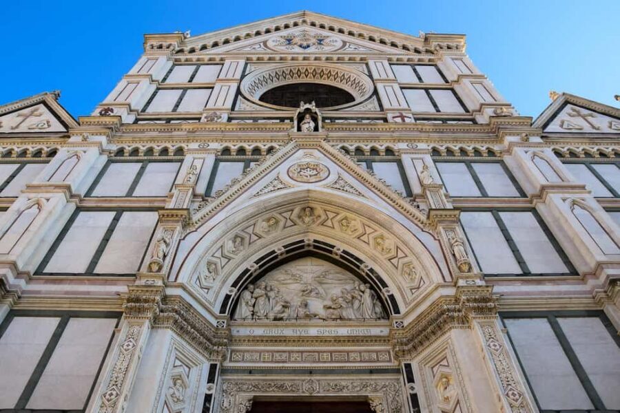 Santa Croce Basilica Guided Tour - The mausoleum focus: Michelangelo, Galileo, Machiavelli, and the Florence “geniuses” theme