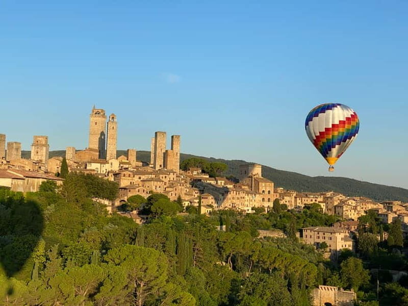 Siena: Balloon Flight Over Tuscany with a Glass of Wine - Price and Value at About $351 Per Person