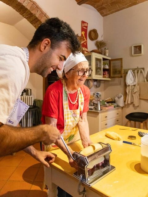 Siena: Cooking Class with Cristiana and Mamma Nora - The Tuscan farmhouse setting at Fattoria Renaccino