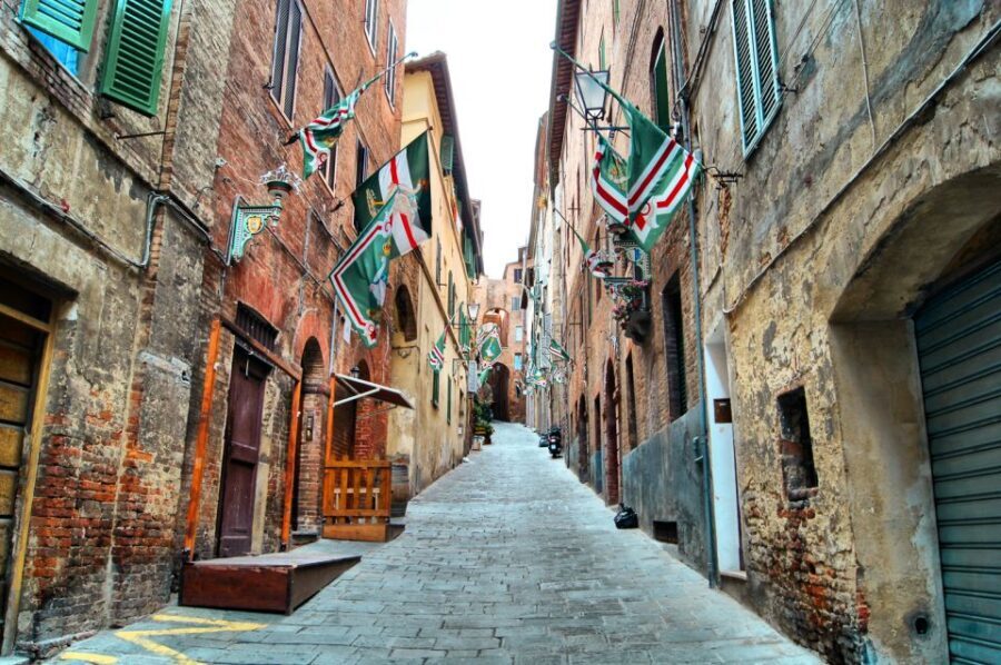 Siena Half-Day Tour from Florence - Town Hall area: power, civic pride, and the feel of rule