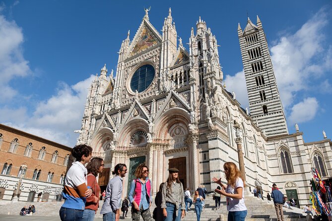 Siena Sightseeing Walking Tour with Food Tastings for Small Groups or Private - Siena Cathedral and the Pilgrims’ Hospital: A Serious Hilltop Moment