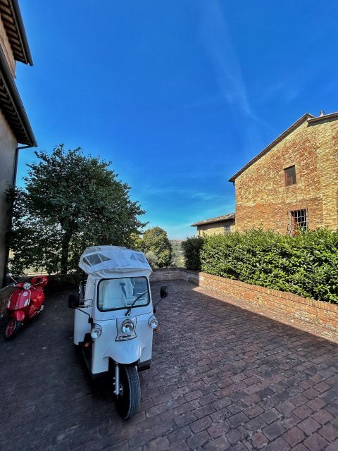 Siena: Tuk Tuk Tour with Wine Tasting - Chianti Hills Winery Stop (1.5 Hours): Cellar Visit + Chianti Classico Tasting