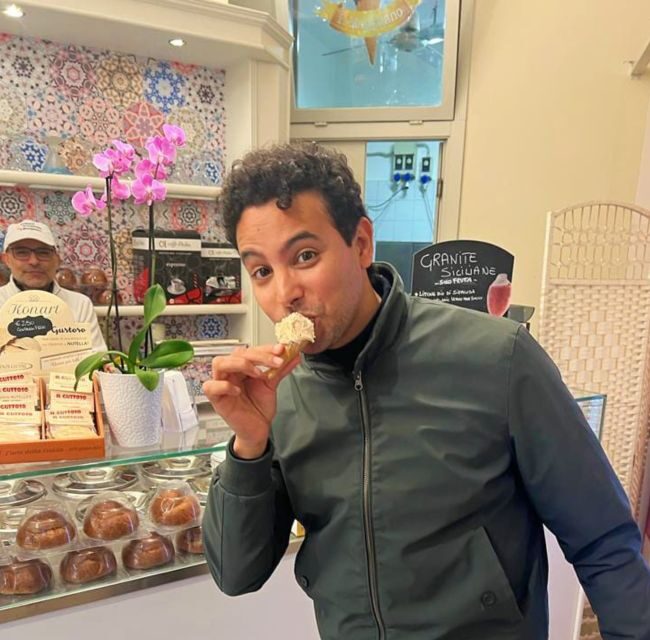 Siena Wine & Gelato tasting - Piazza Indipendenza: a short 5-minute tasting that keeps momentum