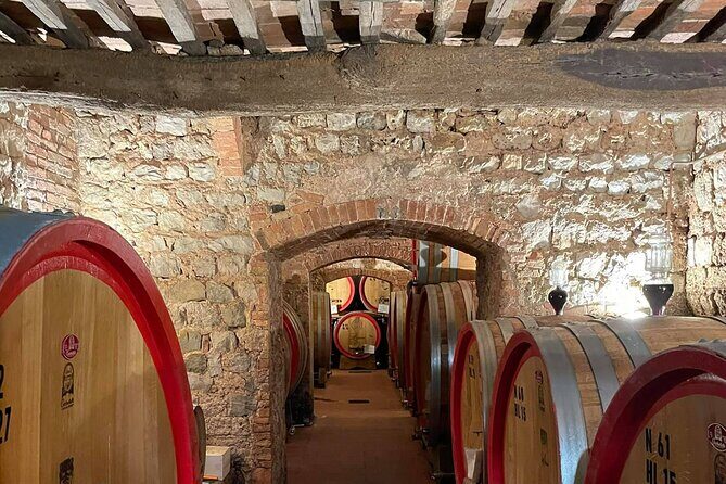 Small group Chianti Classico & Brunello wine region from Siena - The Panoramic Drive to Montalcino: Cypress, Olive Groves, and Castle Views