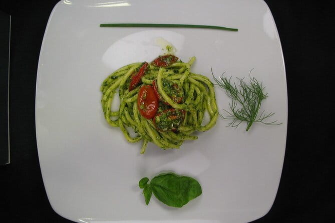 Small group PURO Vegan pasta and bruschette Class in Florence - Your pasta lineup: spaghetti, gnocchi, ravioli, and vegetable sauces