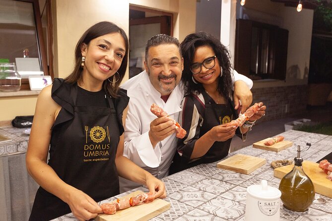 Spoleto Truffle Experience: Handmade Pasta with a Local Chef - Chef-led cooking: making handmade strangozzi with black truffle