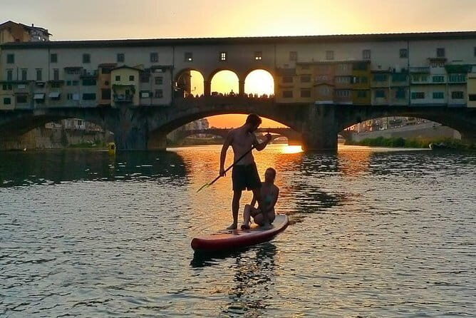 SUP at Ponte Vecchio with a Floating Drink - Florence Paddleboarding - Key things I’d bet on before you book
