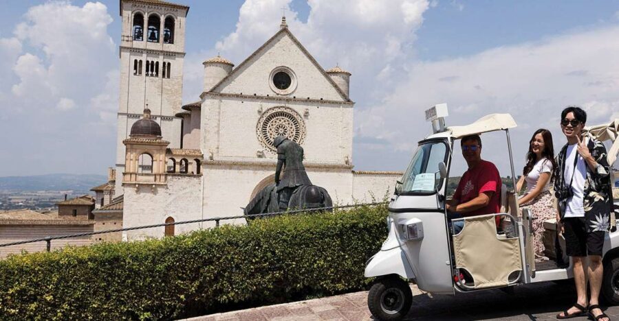 The Life of Saint Francis Tour by Tuk Tuk: English & Spanish - Why a tuk-tuk works so well for Assisi’s Franciscan circuit