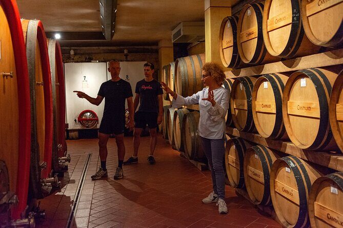 Tour of the cellar and tasting of 6 wines - Via Della Croce meeting point: keep it simple