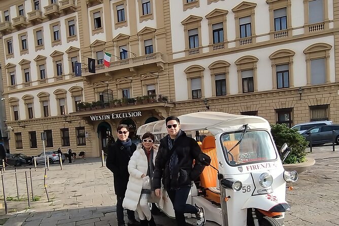 Tour panoramic di firenze o in golf cart etuktuk (Minimum 2 PAX) - Panoramic Florence from the road: golf cart + electric tuk-tuk style