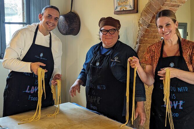 Tuscan Cooking Class of Homemade Pastas and Cantucci Cookies - Lunch with Val d’Orcia views (or inside, if weather changes)