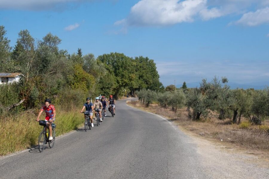 Tuscany Hills Bike Tour with Lunch at farm and Wine Tasting - Chianti hills riding (about 2 hours): the climb begins