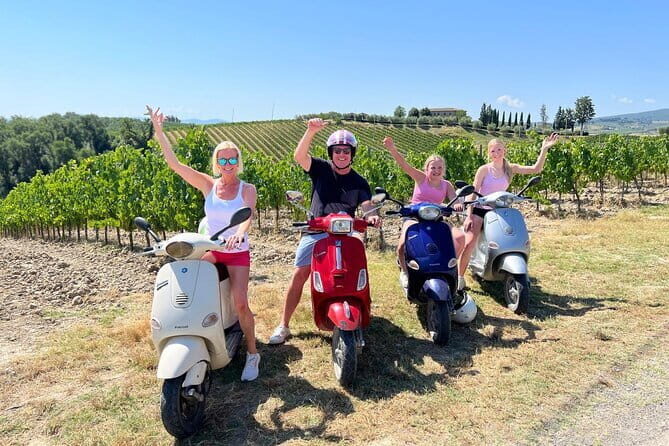 Tuscany Sunset Vespa tour with Dinner at a Chianti Winery - Key points worth knowing