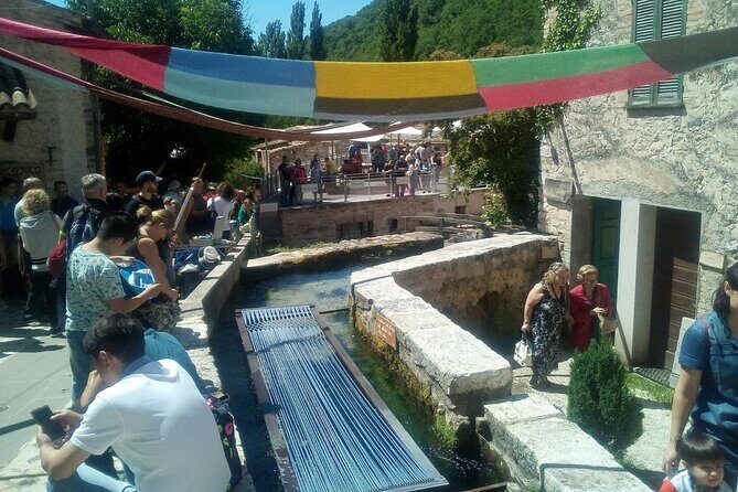 Umbria off the beaten track. Rasiglia, Trevi, Bevagna and Collepino - Trevi’s panoramic village walk and olive oil tasting