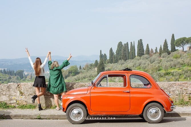 Vintage Fiat 500 Wine Tour and Tuscan Lunch at Farm in Chianti - Meeting at Via del Campuccio and getting rolling at 12:30
