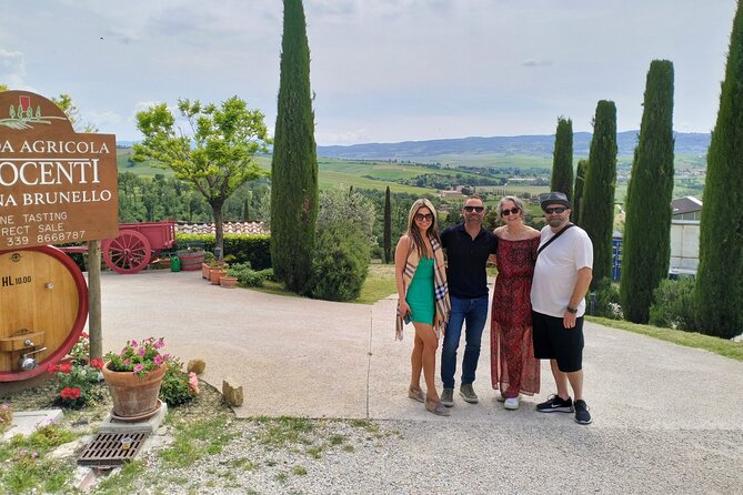 VIP Chianti, Brunello wine & Pienza with lunch From Siena - Small-group transport: comfy enough, but plan for road time