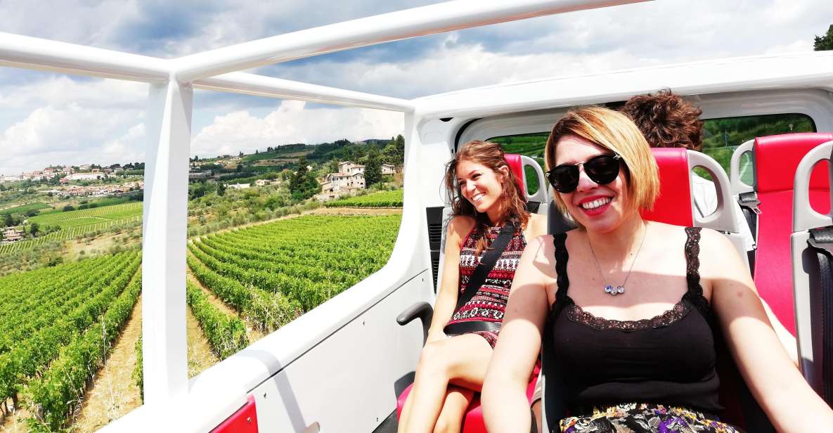 Wine Tour in Open Top Van - Lunch in the Chianti hills: wine pairing that actually matters